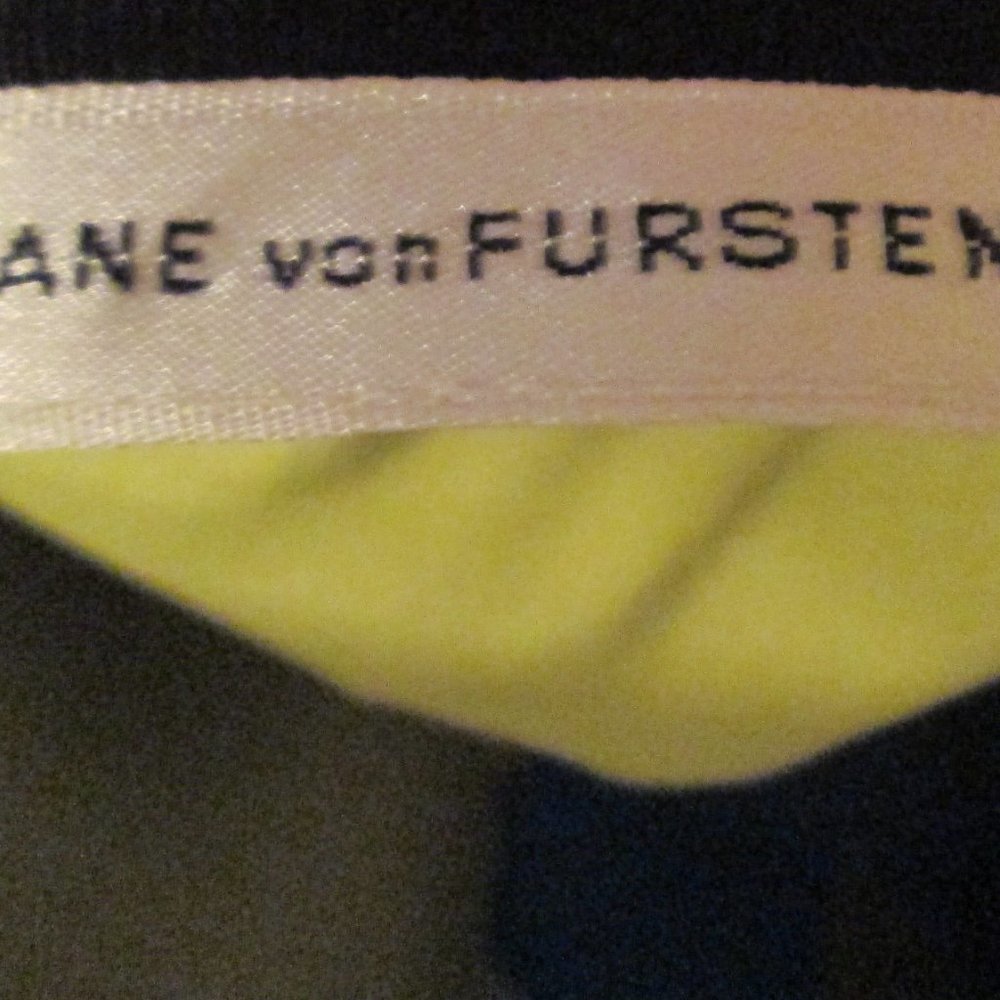 Diane Von Furstenberg Flirty Flounce Skirt Blue Green S M - Picture 7 of 7